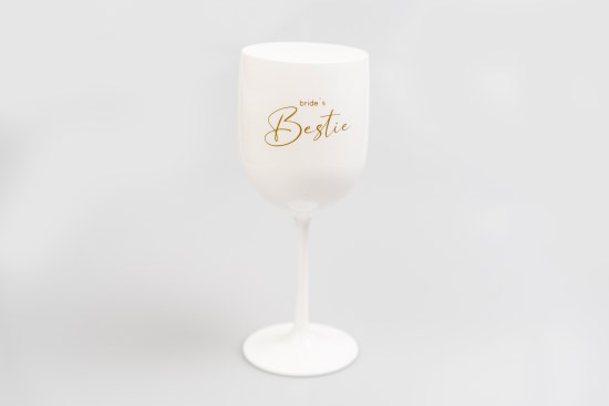 Champagner Glas "bride´s Bestie"